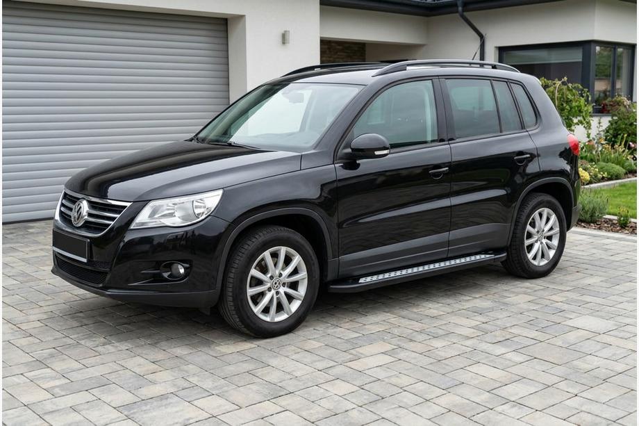 Volkswagen Tiguan 2007-2016 Seitenschweller New Vision Black (2 Stk., Aluminium) Image