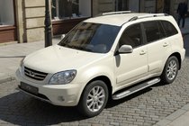 Chery Tiggo 1 2005-2016 Seitenschweller Tayga V2 (2 Stk., Aluminium) Foto 1