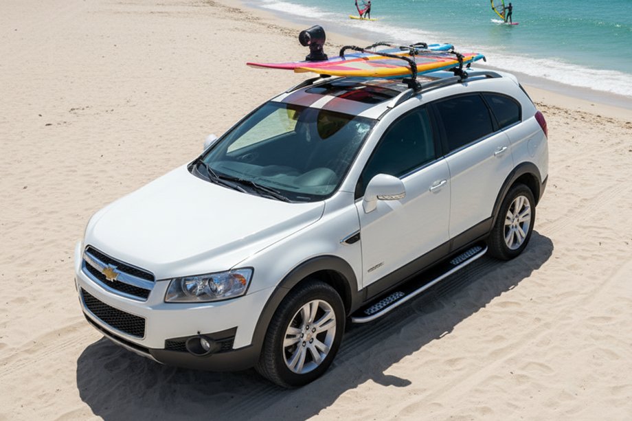 Chevrolet Captiva 2006-2019 Seitenschweller Tayga V2 (2 Stk., Aluminium) Image