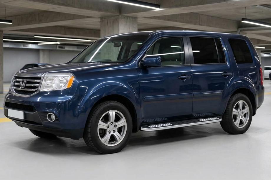 Honda Pilot 2008-2015 Seitenschweller Tayga V2 (2 Stk., Aluminium) Image