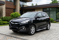Hyundai IX-35 2010-2015 Seitenschweller Tayga V2 (2 Stk., Aluminium) Foto 1