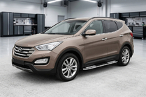Hyundai Santa Fe 3 2012-2018 Seitenschweller Tayga V2 (2 Stk., Aluminium) Foto 1