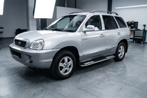 Hyundai Santa Fe 1 2000-2006 Seitenschweller Tayga V2 (2 Stk., Aluminium) Foto 1