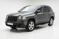 Jeep Compass 2006-2016 Seitenschweller Tayga V2 (2 Stk., Aluminium) Foto 1