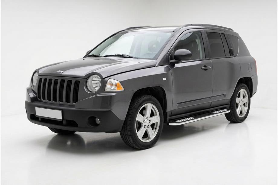 Jeep Compass 2006-2016 Seitenschweller Tayga V2 (2 Stk., Aluminium) Image