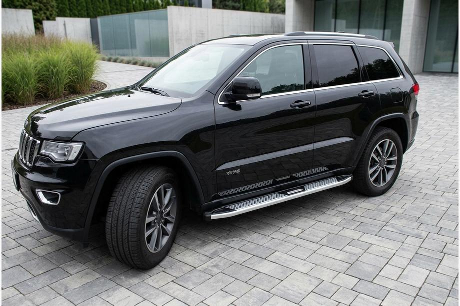 Jeep Grand Cherokee WK2 2010-2021 Seitenschweller Tayga V2 (2 Stk., Aluminium) Image