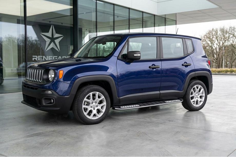 Jeep Renegade 2014- Seitenschweller Tayga V2 (2 Stk., Aluminium) Image