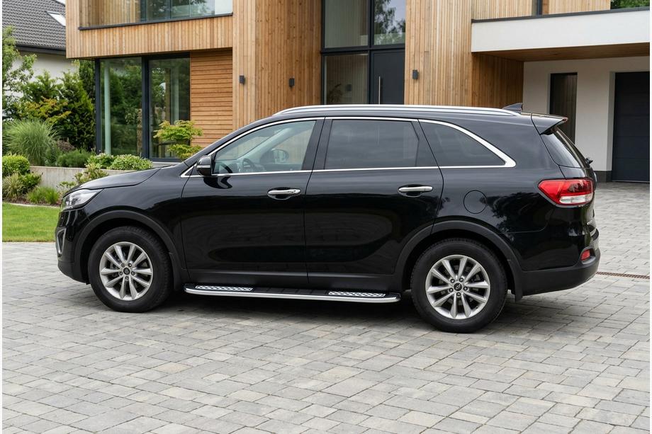 Kia Sorento III UM 2014-2020 Seitenschweller Tayga V2 (2 Stk., Aluminium) Image