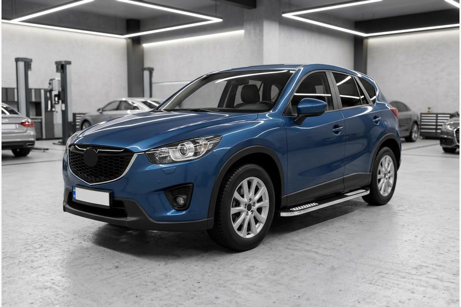 Mazda CX-5 2012-2017 Seitenschweller Tayga V2 (2 Stk., Aluminium) Image
