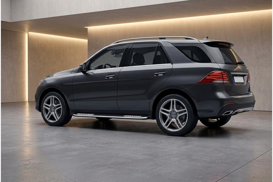 Mercedes GLE/ML class W166 2011-2018 Seitenschweller Tayga V2 (2 Stk., Aluminium) Image