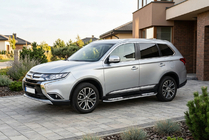 Mitsubishi Outlander 2012-2021 Seitenschweller Tayga V2 (2 Stk., Aluminium) Foto 1