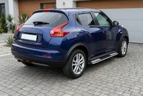 Nissan Juke 2010-2019 Seitenschweller Tayga V2 (2 Stk., Aluminium) Foto 1
