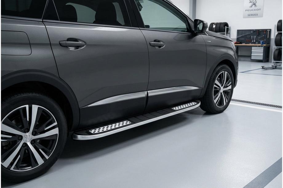 Peugeot 5008 2016-2023 Seitenschweller Tayga V2 (2 Stk., Aluminium) Image