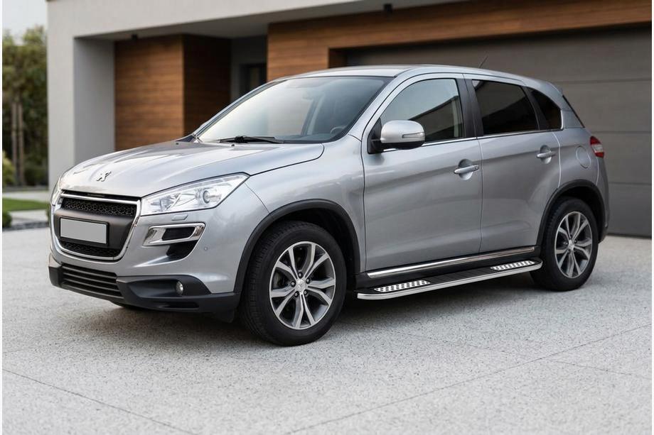 Peugeot 4008 2012-2017 Seitenschweller Tayga V2 (2 Stk., Aluminium) Image