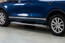 Porsche Cayenne 2003–2010 Seitenschweller Tayga V2 (2 Stk., Aluminium) Foto 1