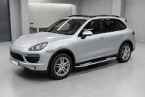 Porsche Cayenne 2010-2017 Seitenschweller Tayga V2 (2 Stk., Aluminium) Foto 1