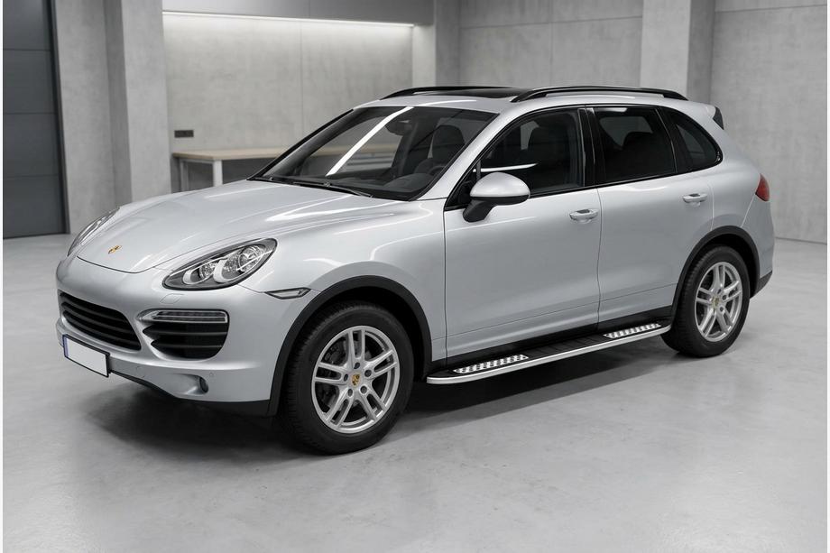 Porsche Cayenne 2010-2017 Seitenschweller Tayga V2 (2 Stk., Aluminium) Image