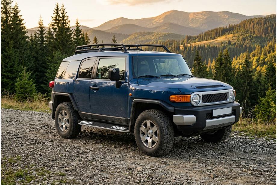 Toyota FJ Cruiser 2006-2022 Seitenschweller Tayga V2 (2 Stk., Aluminium) Image
