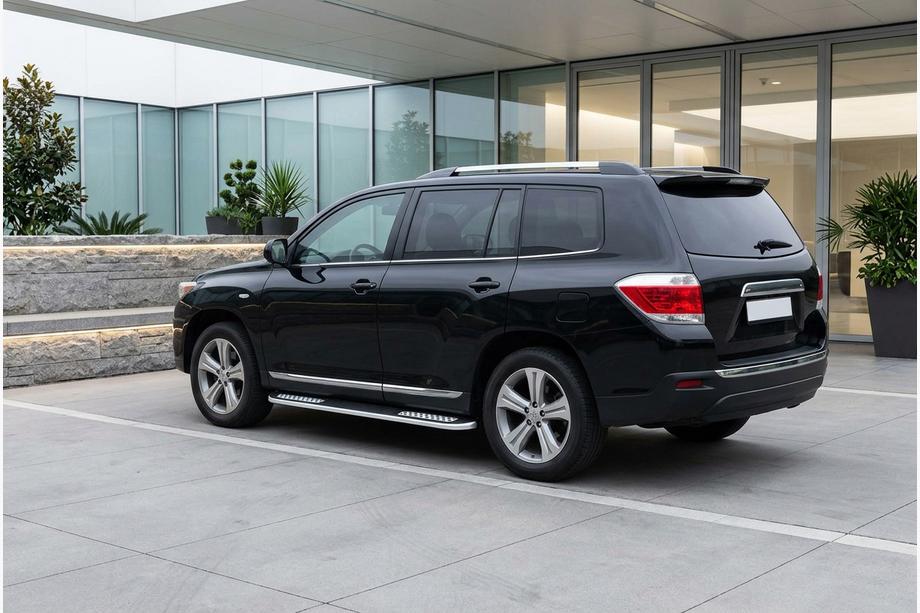 Toyota Highlander 2008-2013 Seitenschweller Tayga V2 (2 Stk., Aluminium) Image