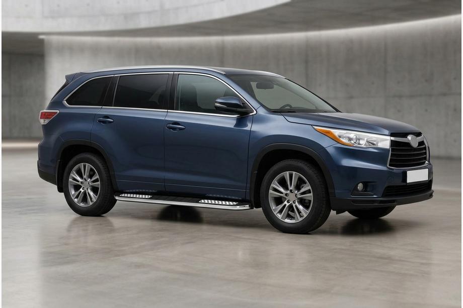 Toyota Highlander 2013-2019 Seitenschweller Tayga V2 (2 Stk., Aluminium) Image