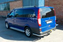 Mercedes Viano 2004-2014 Hintere Eckschutzrohre AK003 (2 Stk, Edelstahl) Foto 10