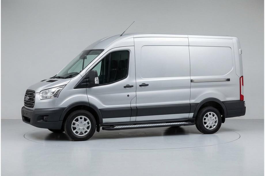 Ford Transit 2014- Seitenschweller New Vision Black (2 Stk., Aluminium) Image