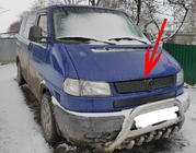 Volkswagen T4 Caravelle/Multivan 1990–2003 Winterabdeckung für Kühlergrill Foto 1