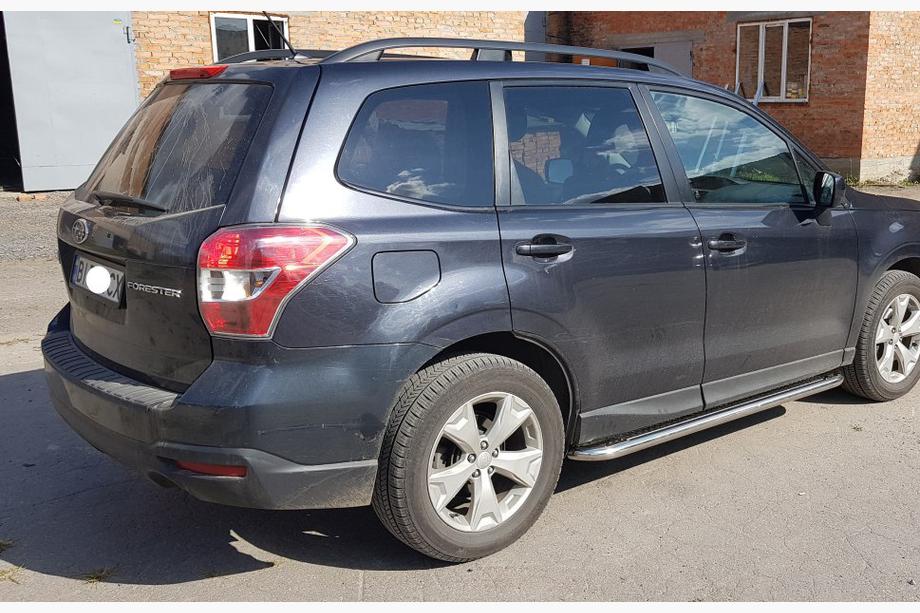Subaru Forester 2013-2018 Seitenschweller Premium (2 Stk., Edelstahl) Image