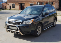 Subaru Forester 2013-2018 Frontbügel WT003 (Edelstahl) Foto 2