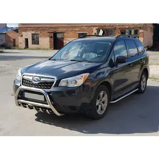 Frontbügel WT003 (Edelstahl) Subaru Forester 2013-2018 Foto 2
