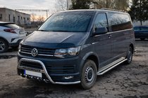 Volkswagen T6 2015-2024 Frontschutzbügel WT004-ST (Edelstahl) Foto 4