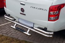 Fiat Fullback 2016- Heckschutz AK-Special (Edelstahl) Foto 1