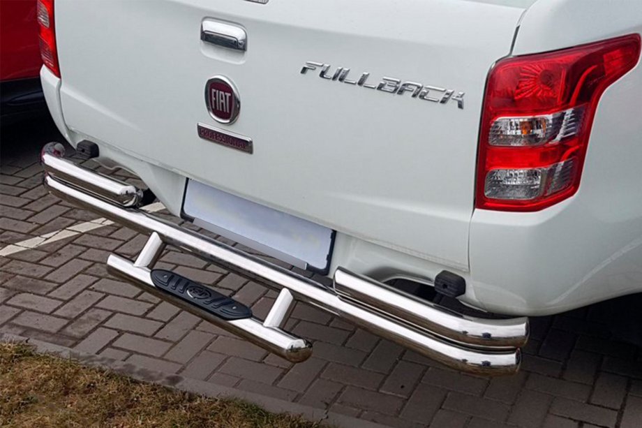 Fiat Fullback 2016- Heckschutz AK-Special (Edelstahl) Image