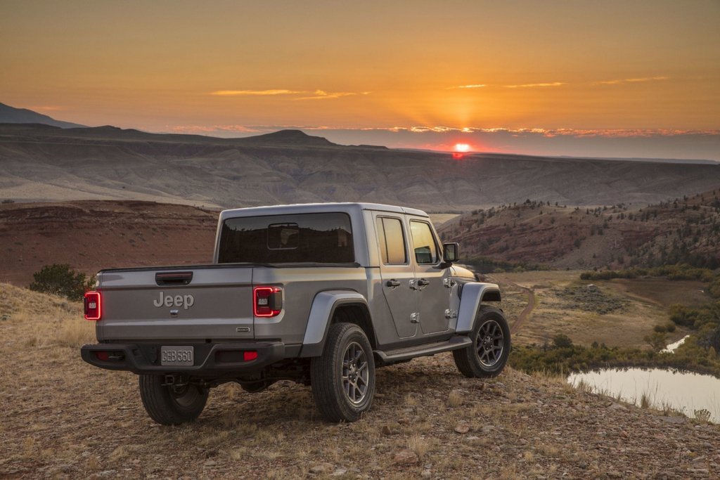Übersicht Allradantrieb Rahmen Pick-up Jeep Gladiator
