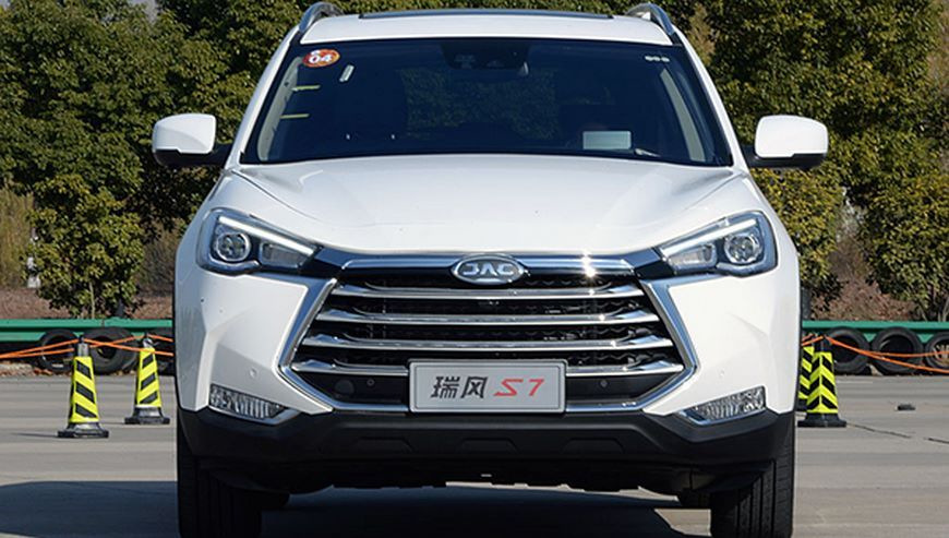 Übersicht Siebensitzer Crossover S7 JAC