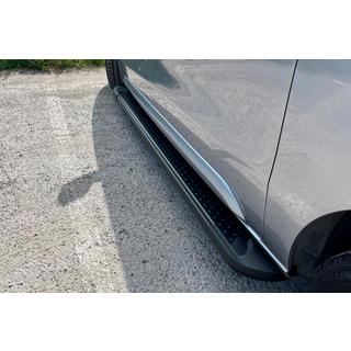 Trittbretter Allmond Black (2 Stk., Aluminium) Opel Vivaro 2019- Foto 2