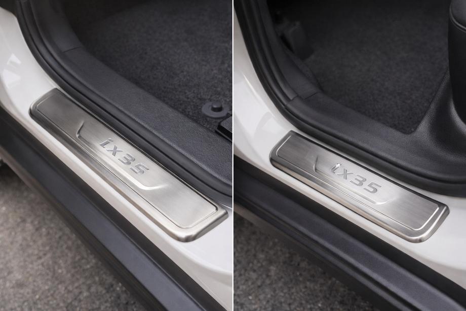 Hyundai IX-35 2010-2015 Einstiegsleisten Libao (4 Stk, Edelstahl) Image