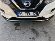 Nissan Qashqai 2014-2021 Edelstahl Frontstoßstangenschutz (2017↗︎) Carmos - Türkischer Edelstahl Foto 7