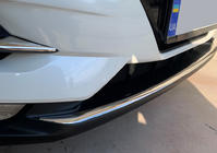 Nissan Qashqai 2014-2021 Edelstahl Frontstoßstangenschutz (2017↗︎) Carmos - Türkischer Edelstahl Foto 1