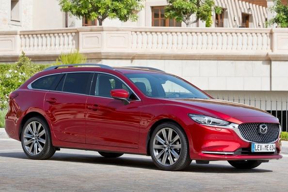 Übersicht des aktualisierten Kombis Mazda 6 Combi