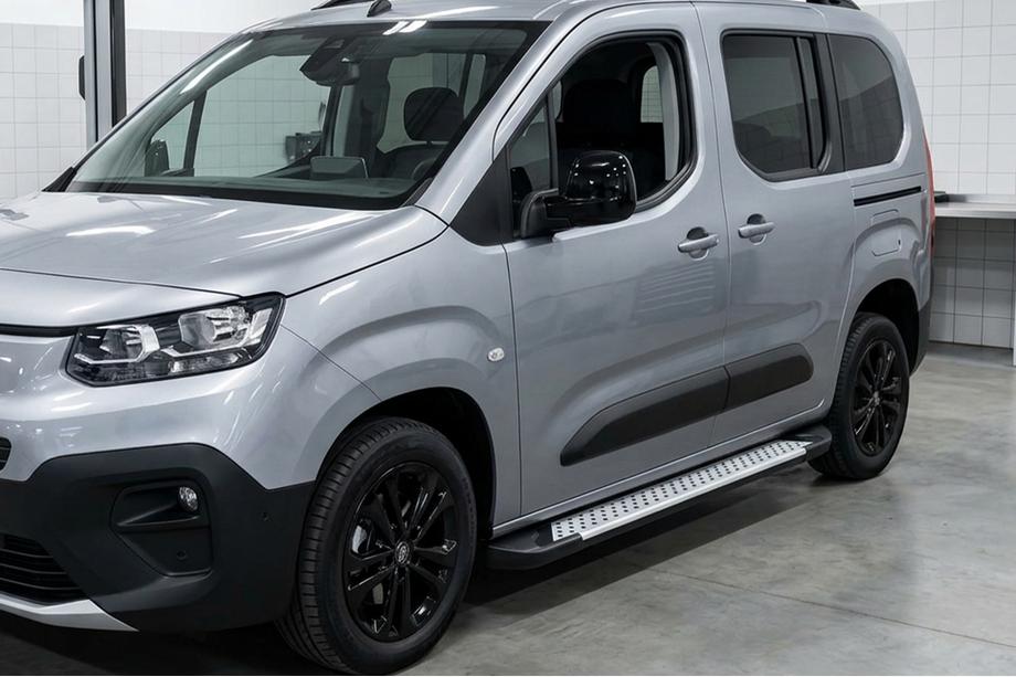 Opel Combo 2019- Trittbretter Allmond Grey (2 Stk., Aluminium) Image