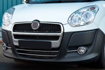 Fiat Doblo II 2010-2022 Abdeckung für unteren Kühlergrill (2010-2015, 2 Stk, Edelstahl) Foto 7