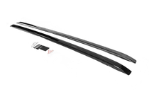 Toyota Land Cruiser 200 2007-2021 Schwarze Dachreling 2008-2015 (Lexus-Design 2018, 2 Stk) Foto 1