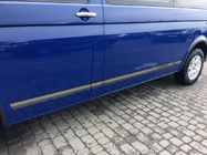 Volkswagen T5 Caravelle 2004-2010 Türleisten (Edelstahl, Schwarz Chrom) Foto 1