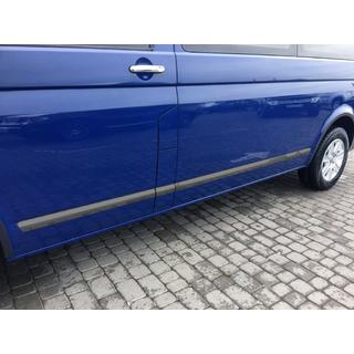 Türleisten (Edelstahl, Schwarz Chrom) Volkswagen T5 2010-2015 Foto 1