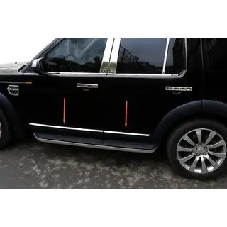 Türleisten OmsaLine (4 Stk., Edelstahl) Land Rover Discovery III 2004–2009 Foto 1