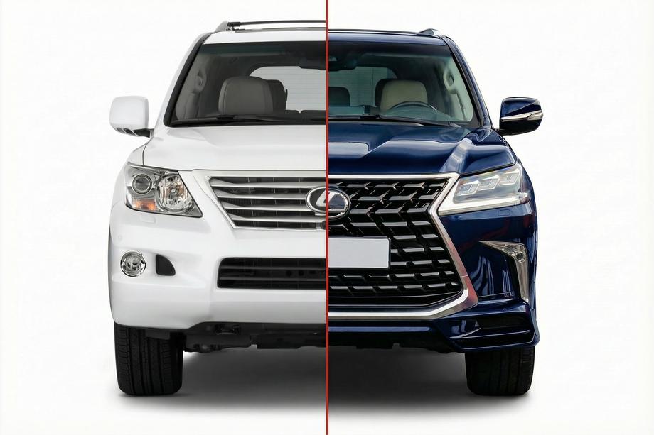Lexus LX570/450d 2008-2022 TRD 2021 Facelift Kit (mit Austausch der hinteren Kotflügel) Foto 1