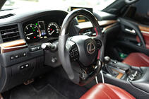Lexus LX570/450d 2008-2022 Komplettes anatomisches Lenkrad (Carbon) Foto 3
