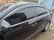 Volkswagen Passat B7 2012-2015 Windabweiser mit Chromleisten SD (EU, 4 Stk, Niken) Foto 1