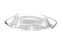 Toyota Land Cruiser 200 2007-2021 Komplette Fenster- und Säulenverkleidung Edelstahl Foto 4
